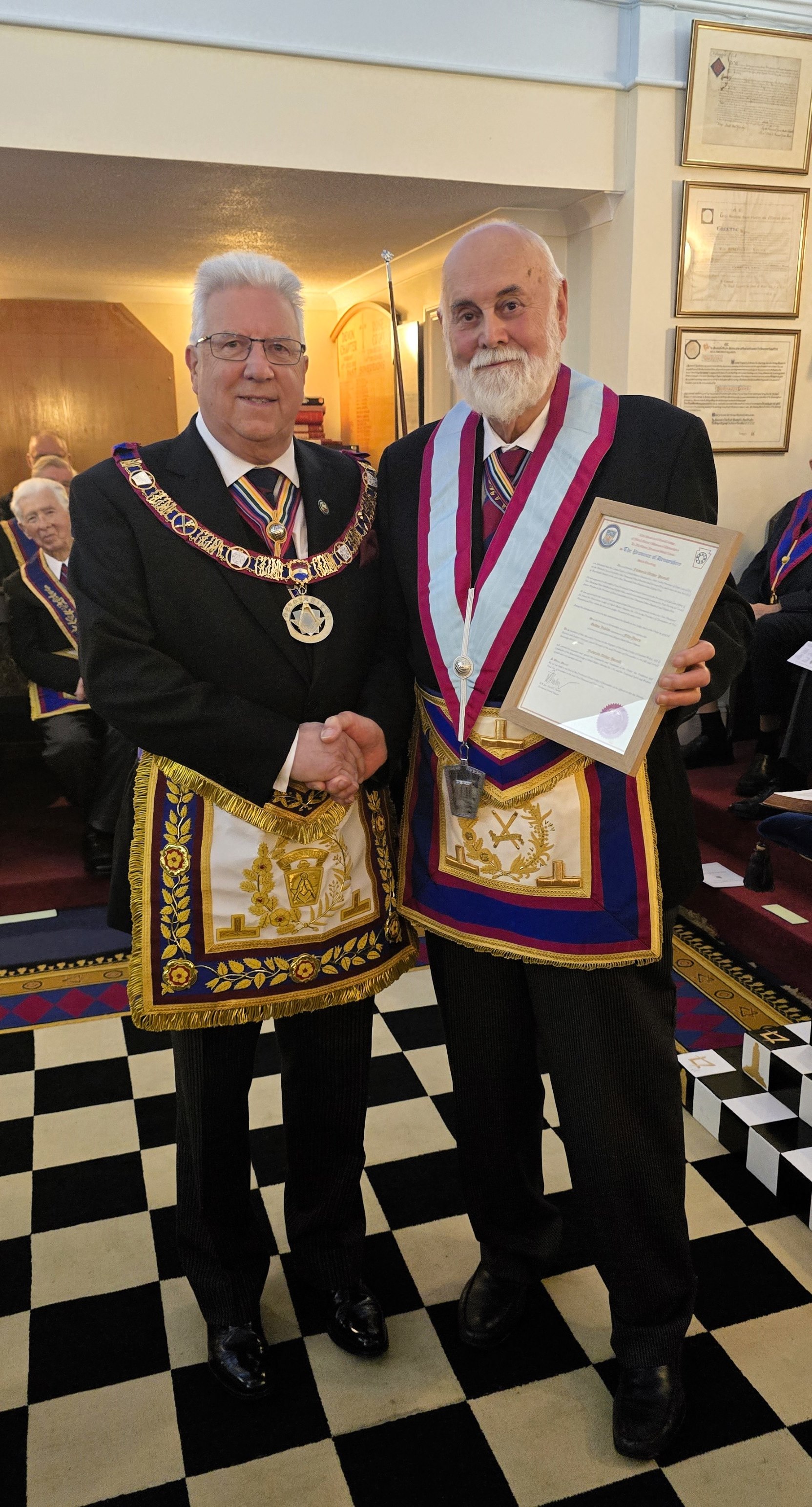 50 years celebrated at Benevolent Mark