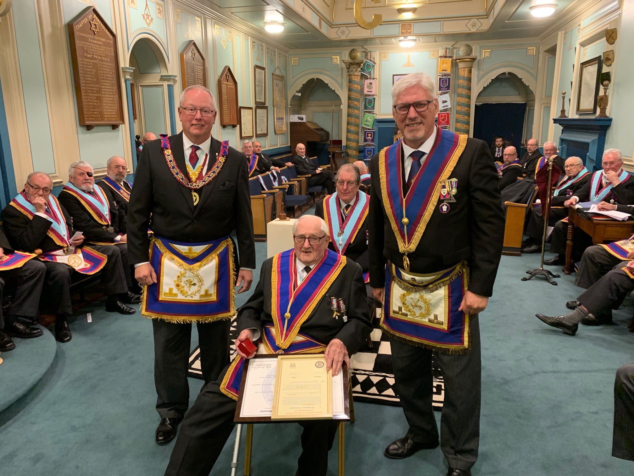 Cedric Stone 50 Year Certificate 03.11.22